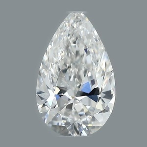 Pear diamond — real photo
