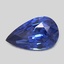 11.1x6.9mm  Blue  Pear   Sapphire