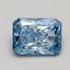 2.97 Ct. Fancy Vivid Blue Radiant Lab Grown Diamond