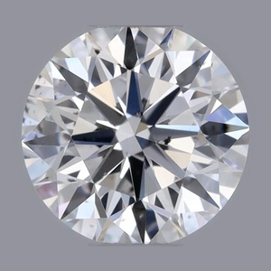 Round diamond — real photo