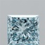 2.72 Ct. Fancy Vivid  Blue Princess Lab Grown Diamond