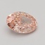 1.41 Ct. Fancy Vivid Pink Oval Lab Grown Diamond
