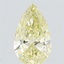 0.49 Ct. Fancy Yellow Pear Lab Grown Diamond