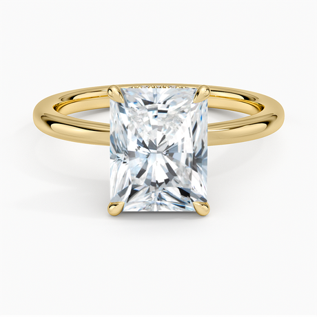 Hidden Heart Diamond Ring
