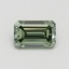 0.70 Ct. Fancy Vivid Green Emerald Lab Grown Diamond