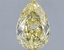 2.08 Ct. Fancy Intense Yellow Pear Lab Grown Diamond