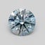 0.38 Ct. Fancy Blue Round Lab Grown Diamond