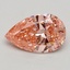 1.01 Ct. Fancy Vivid Pink Pear Lab Grown Diamond