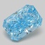 3.05 Ct. Fancy Vivid  Blue Radiant Lab Grown Diamond