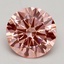 2.19 Ct. Fancy Intense Pink Round Lab Grown Diamond