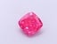 1.04 Ct. Fancy Vivid Pink Cushion Lab Grown Diamond