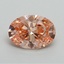 1.60 Ct. Fancy Vivid Pink Oval Lab Grown Diamond