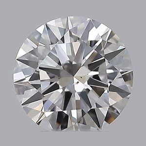 Round diamond — real photo