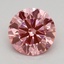 1.03 Ct. Fancy Vivid Pink Round Lab Grown Diamond
