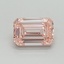 1.79 Ct. Fancy Intense Pink Emerald Lab Grown Diamond