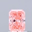 1.02 Ct. Fancy Vivid Pink Radiant Lab Grown Diamond