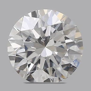 Round diamond — real photo