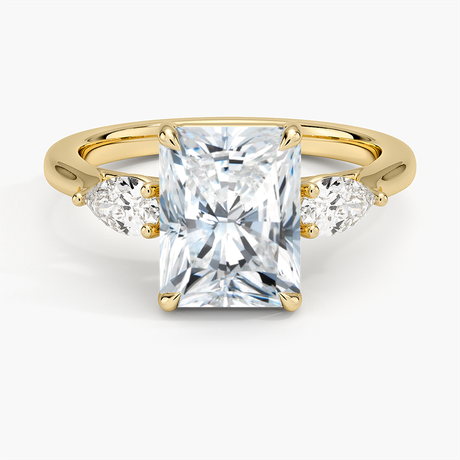18K Yellow Gold Opera Perfect Fit Diamond Ring