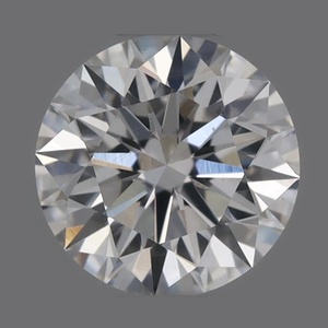 Round diamond — real photo