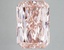 5.40 Ct. Fancy Vivid Pink Radiant Lab Grown Diamond