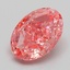 2.11 Ct. Fancy Vivid Pink Oval Lab Grown Diamond