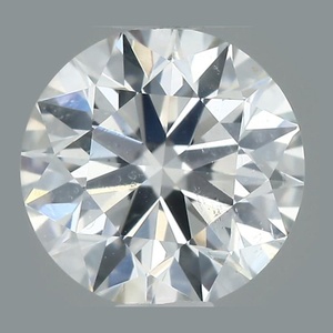 Round diamond — real photo