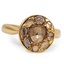 Retro Diamond Cocktail Ring