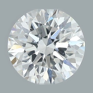 Round diamond — real photo