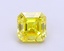 1.52 Ct. Fancy Vivid  Yellow Asscher Lab Grown Diamond