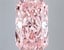 9.11 Ct. Fancy Vivid Pink Radiant Lab Grown Diamond