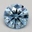 2.02 Ct. Fancy Blue Round Lab Grown Diamond