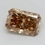 4.48 Ct. Fancy  Brown Radiant Lab Grown Diamond