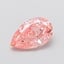 1.51 Ct. Fancy Intense  Pink Pear Lab Grown Diamond