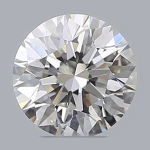 Round diamond — real photo