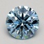 1.05 Ct. Fancy Blue Round Lab Grown Diamond