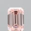 1.00 Ct. Fancy Vivid Pink Emerald Lab Grown Diamond