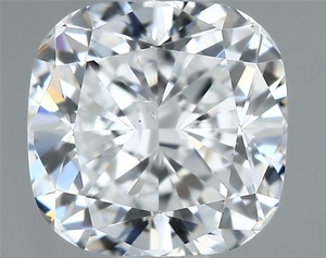 Cushion diamond — real photo
