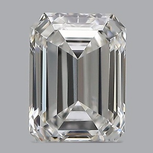Emerald diamond — real photo