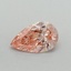 0.38 Ct. Fancy Vivid Pink Pear Lab Grown Diamond