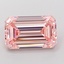 4.77 Ct. Fancy Intense Pink Emerald Lab Grown Diamond
