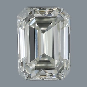 Emerald diamond — real photo