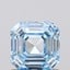 1.03 Ct. Fancy Intense  Blue Asscher Lab Grown Diamond