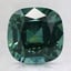 10.6x9.9mm Teal Cushion Montana Sapphire