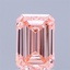 1.58 Ct. Fancy Intense  Pink Emerald Lab Grown Diamond