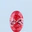 0.33 Ct. Fancy Vivid Pink Oval Lab Grown Diamond