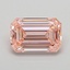 2.78 Ct. Fancy Intense  Pink Emerald Lab Grown Diamond