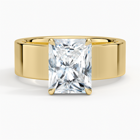 18K Yellow Gold Peyton 6mm Solitaire Ring