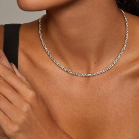 Bailey 16 in. Lightweight Rope Chain Necklace (2.7mm)