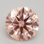 2.84 Ct. Fancy Intense Pink Round Lab Grown Diamond