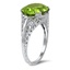 The Tonda Ring, smalltop view on a hand